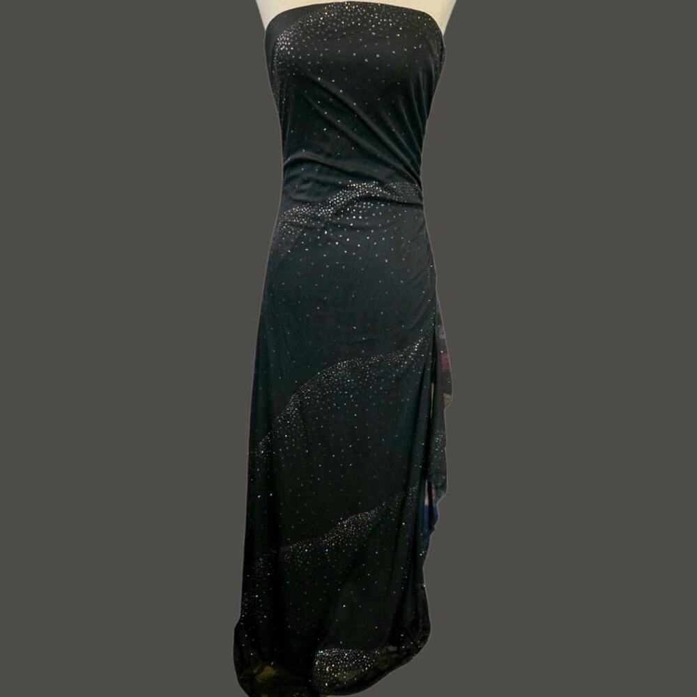 Y2k black crystal goddess